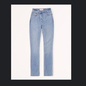 Abercrombie Ultra High Rise 90s Slim Straight Jean